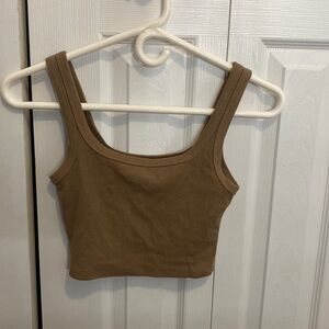 Shein Brown Tank Top